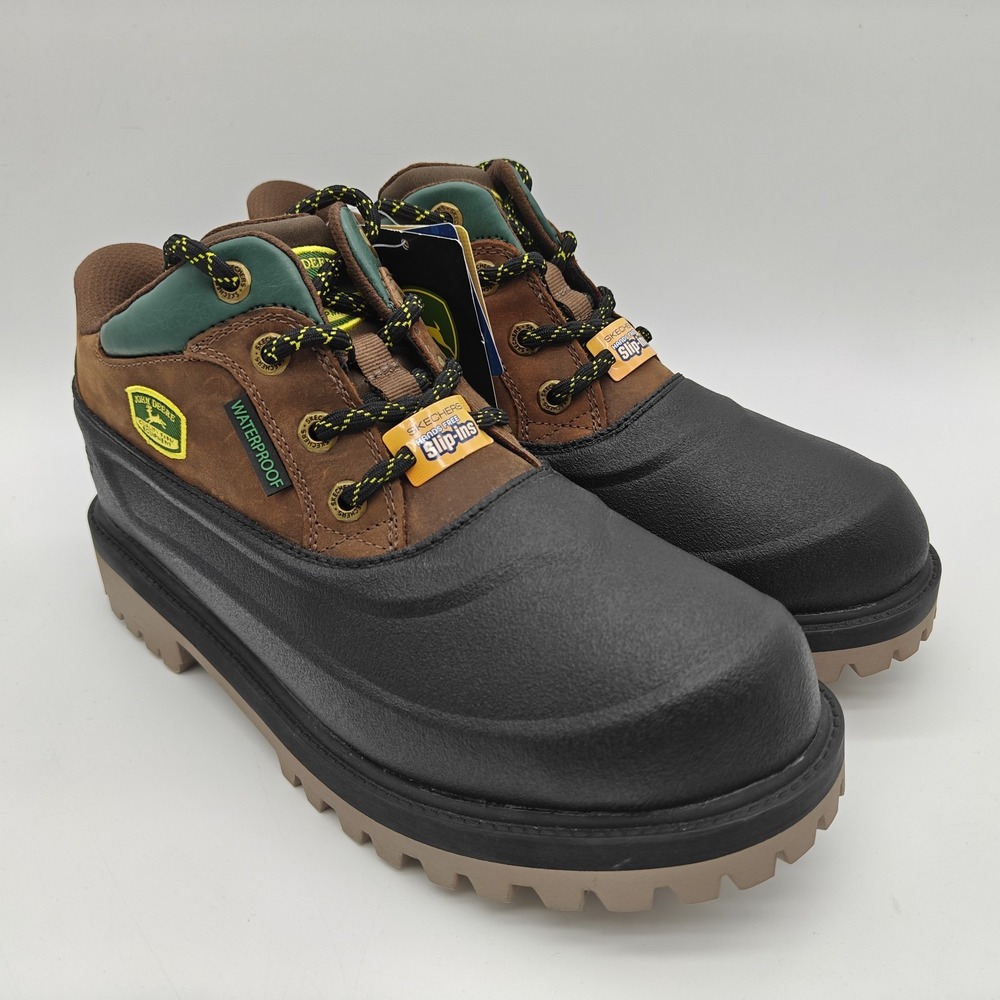 Skechers Slip-ins x John Deere Sergeants Men's Work Boots 9 Extra Wide 256089